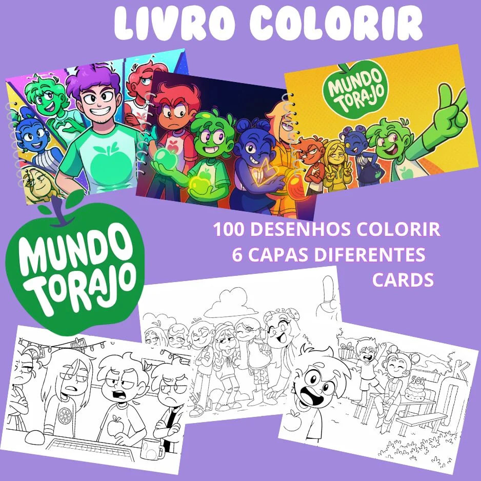 Mundo Torajo – Livro de Colorir