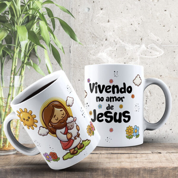 Jesus é Amor – Estampas Canecas - Imagem 23