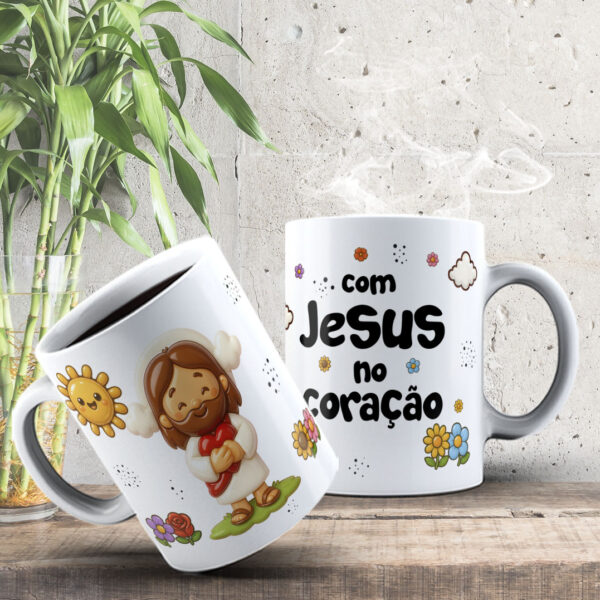 Jesus é Amor – Estampas Canecas - Imagem 13