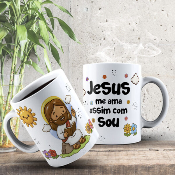 Jesus é Amor – Estampas Canecas - Imagem 10