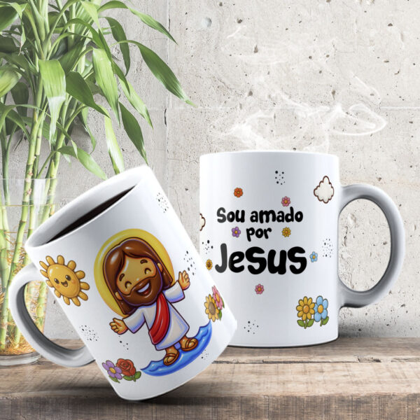 Jesus é Amor – Estampas Canecas - Imagem 5