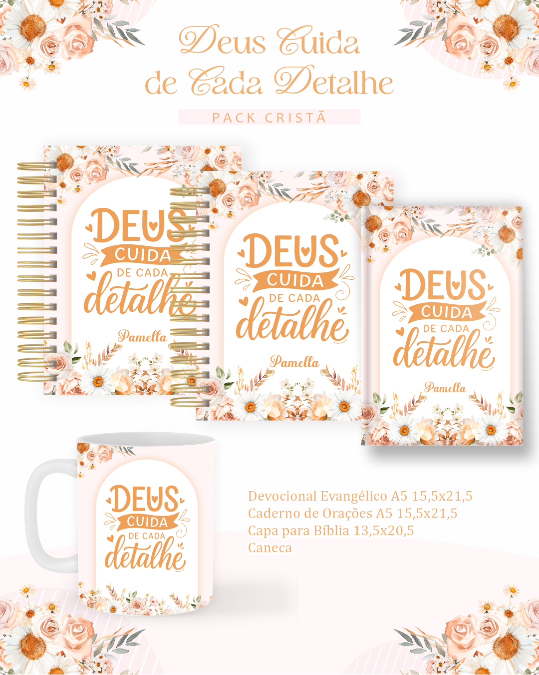 Lettering Feminina – Evangelica Adulto (Pamella)