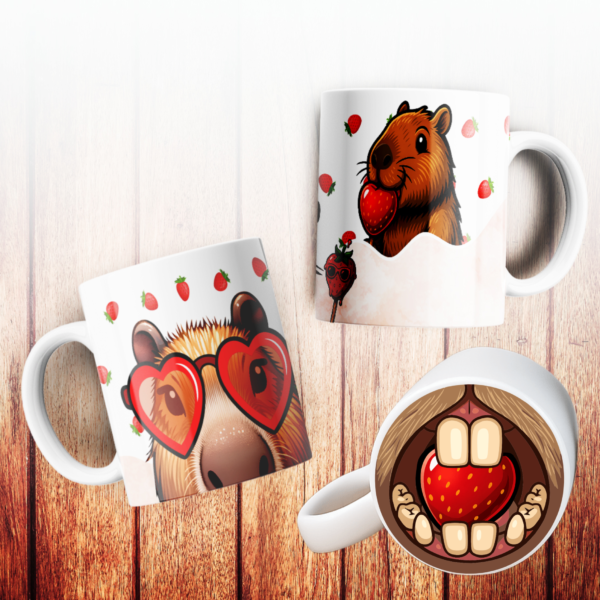 Capivara Bocão – Estampas Canecas - Imagem 3