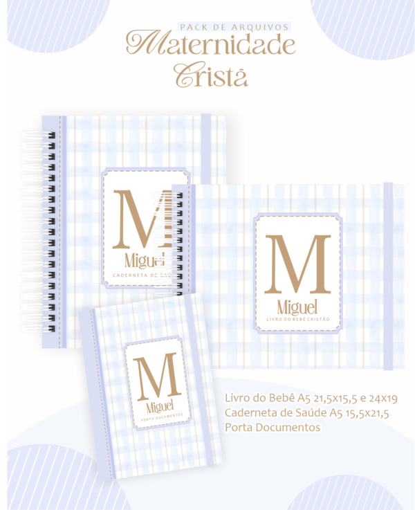 Alfabeto Azul Menino – Maternidade