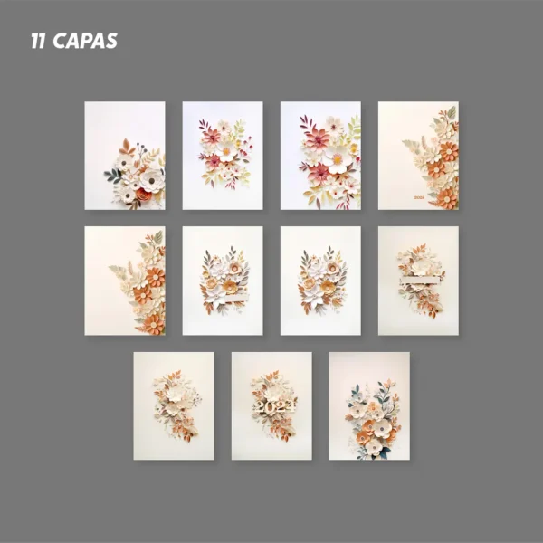 Arquivo Coleção Flor de Papel 2026 - Nilmara - Imagem 8