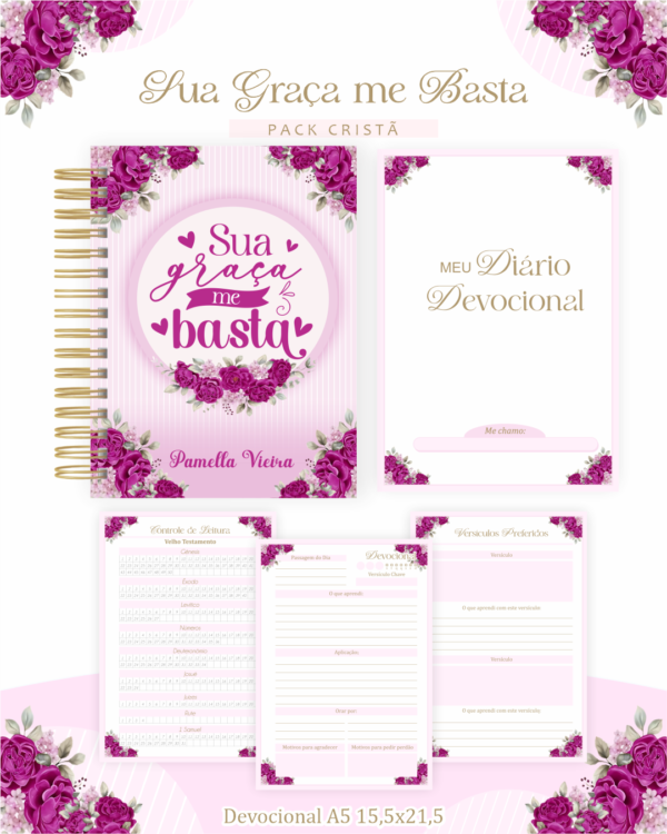 Lettering Feminina Católica – Cristã Adulto (Pamella) - Imagem 5