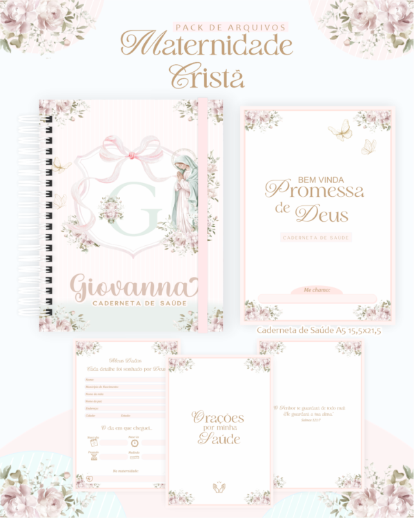 Monograma Nossa Senhora – Cristã Adulto (Pamella) - Imagem 4