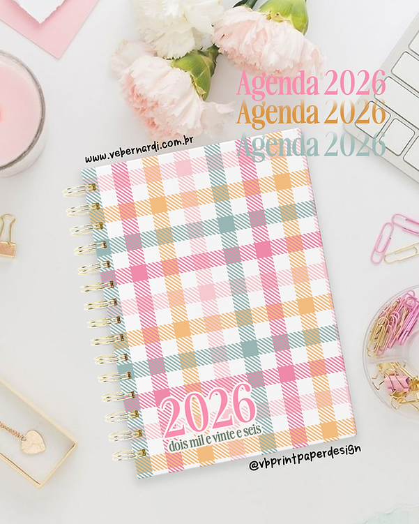 Combo Capas Agenda 2026