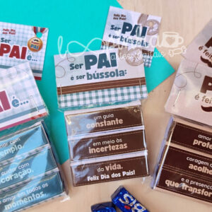 Kit Bis lapela e tag – Dia dos Pais 2025