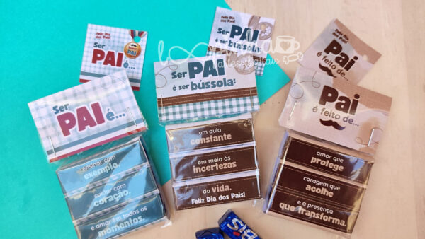 Kit Bis lapela e tag – Dia dos Pais 2025