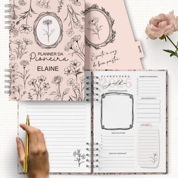Planner da Pioneira SET2025 a AGO2026 e Planner 2026 Completo (Bicho Papel)