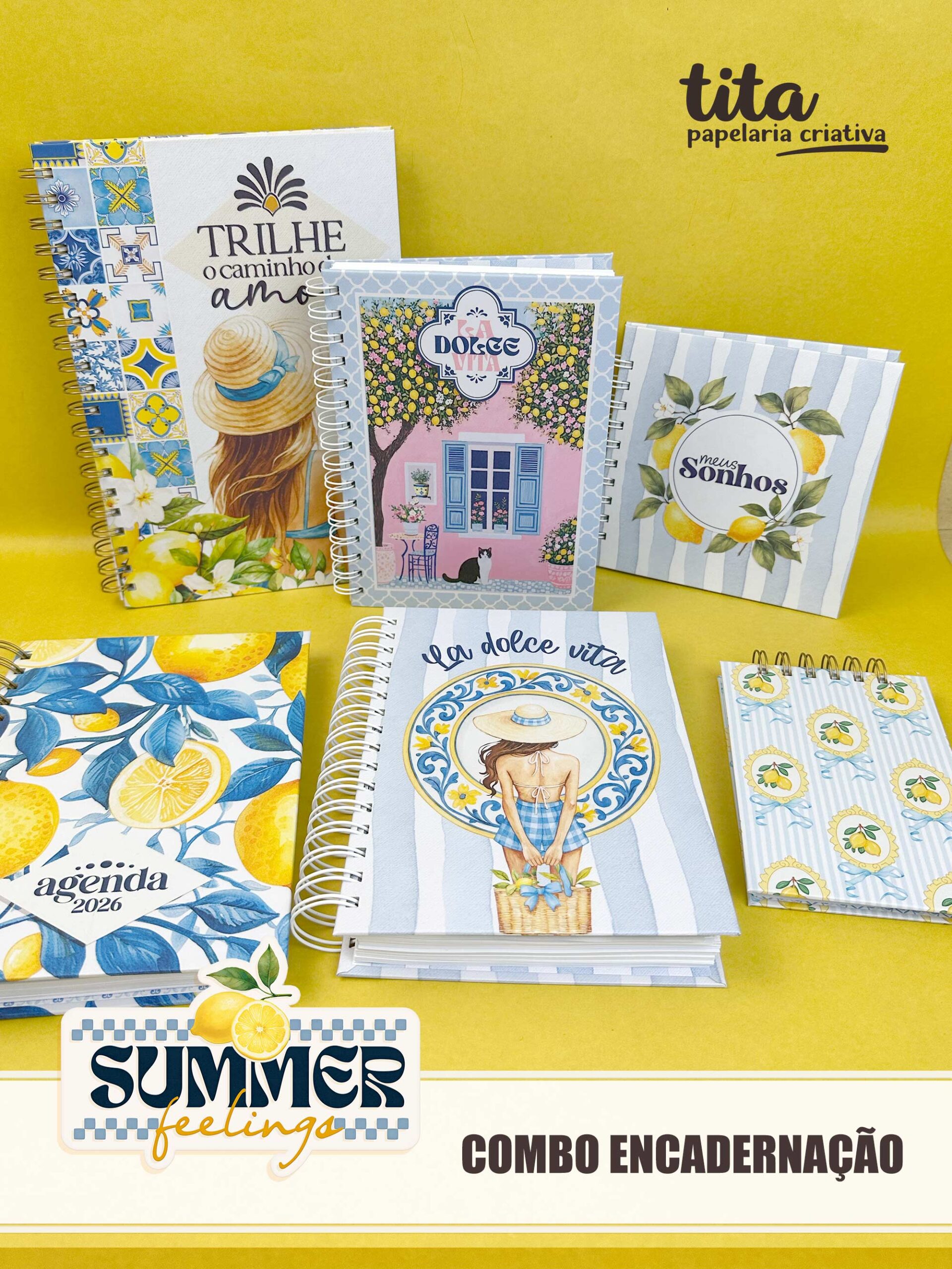 Summer Feelings – Combo Encadernação (Tita)