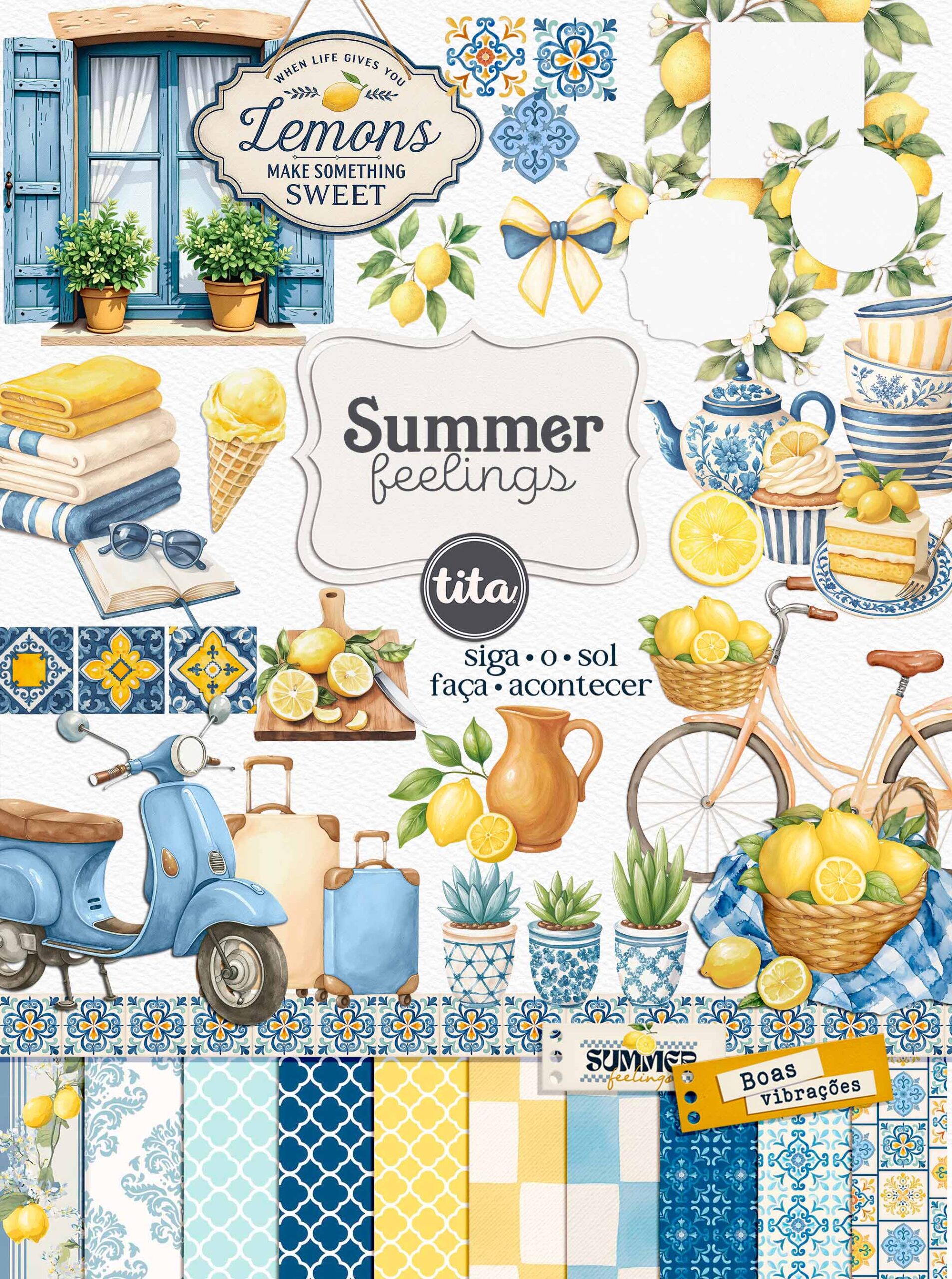 Summer Feelings – Combo Ilustrações (Tita)