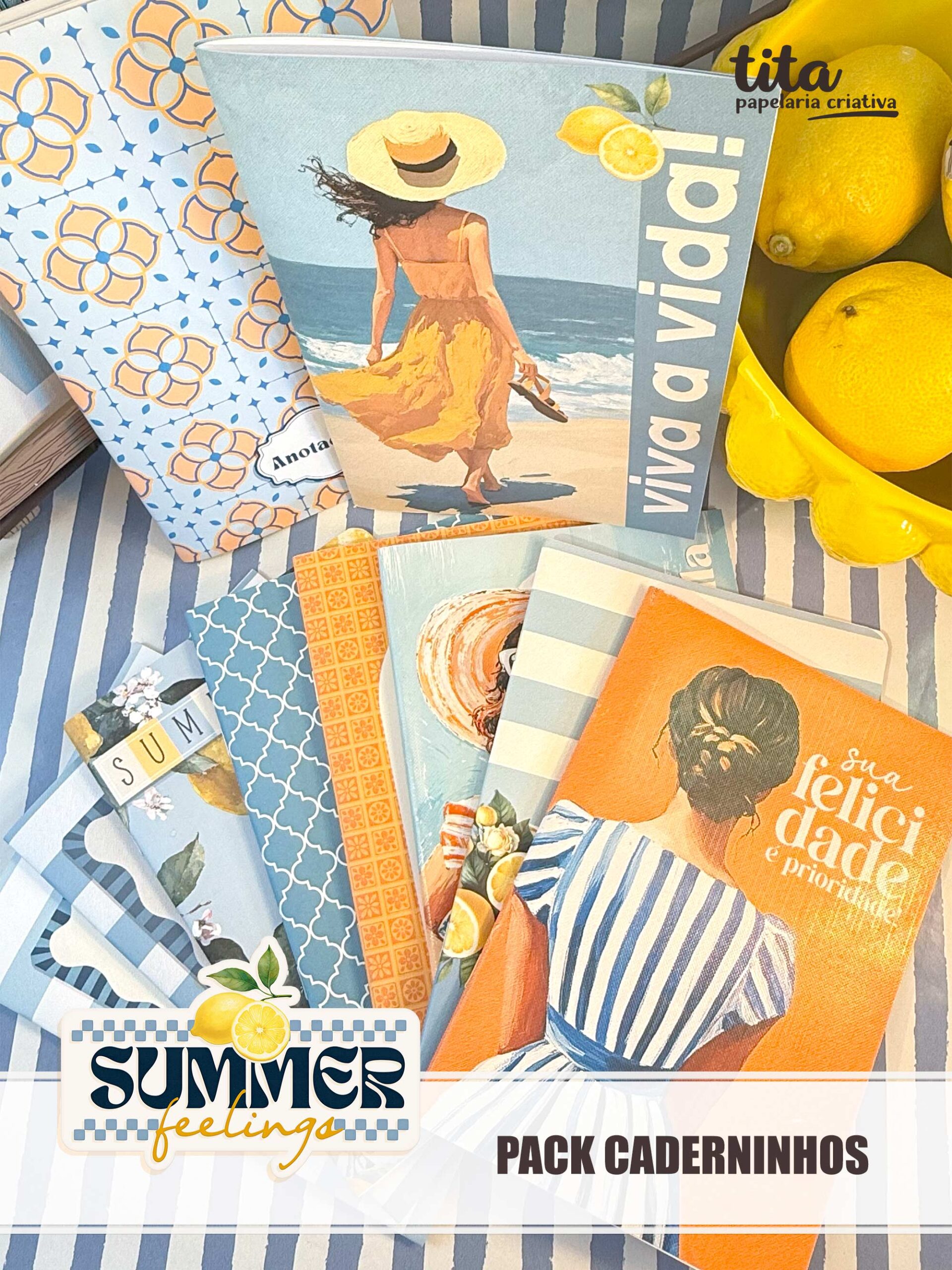 Summer Feelings – Pack Caderninhos (Tita)