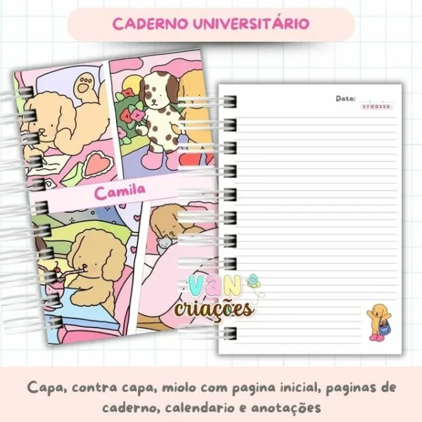 Caderno universitário Bobbie Goods - Imagem 2