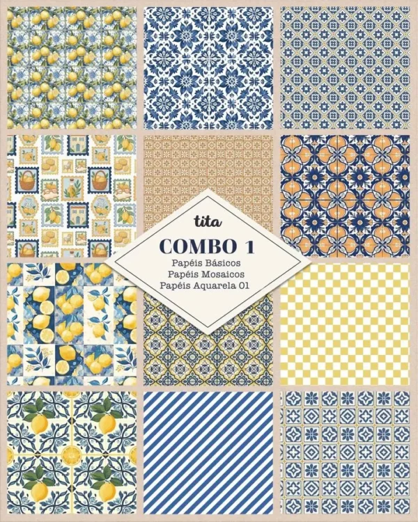 Summer Feelings – Combo Papéis 01 (Tita) - Imagem 2