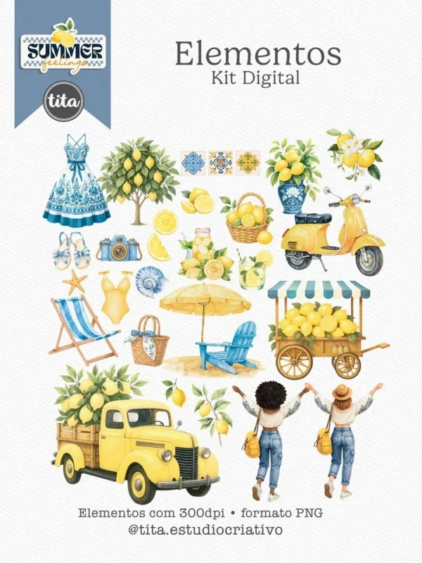 Summer Feelings – Combo Ilustrações (Tita) - Imagem 9