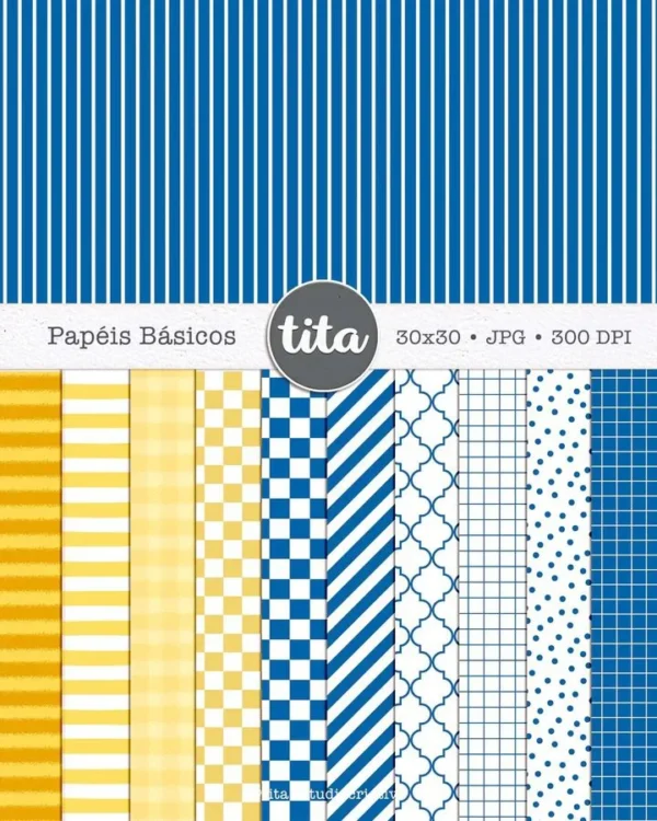 Summer Feelings – Combo Papéis 01 (Tita) - Imagem 4