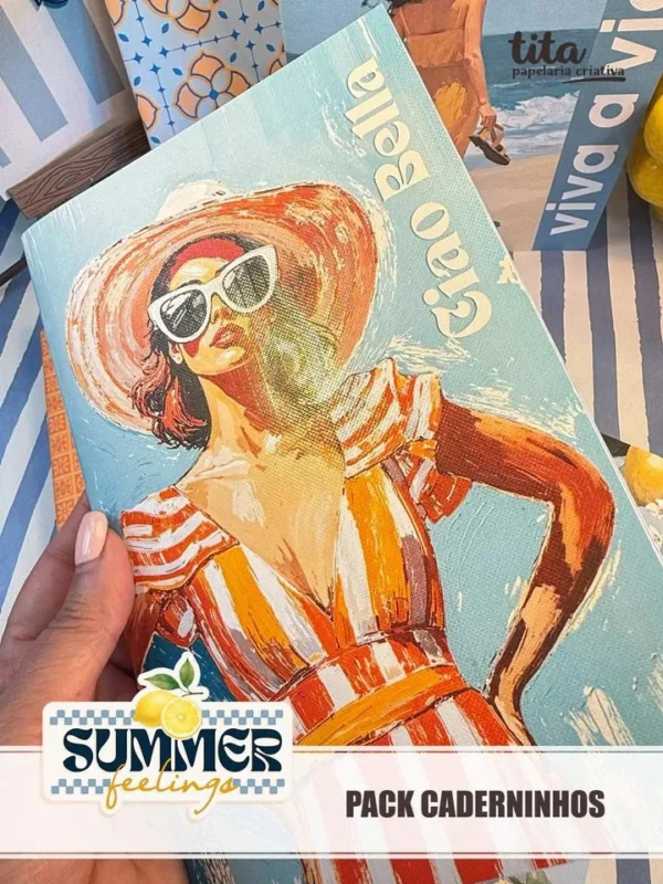 Summer Feelings – Pack Caderninhos (Tita) - Imagem 2
