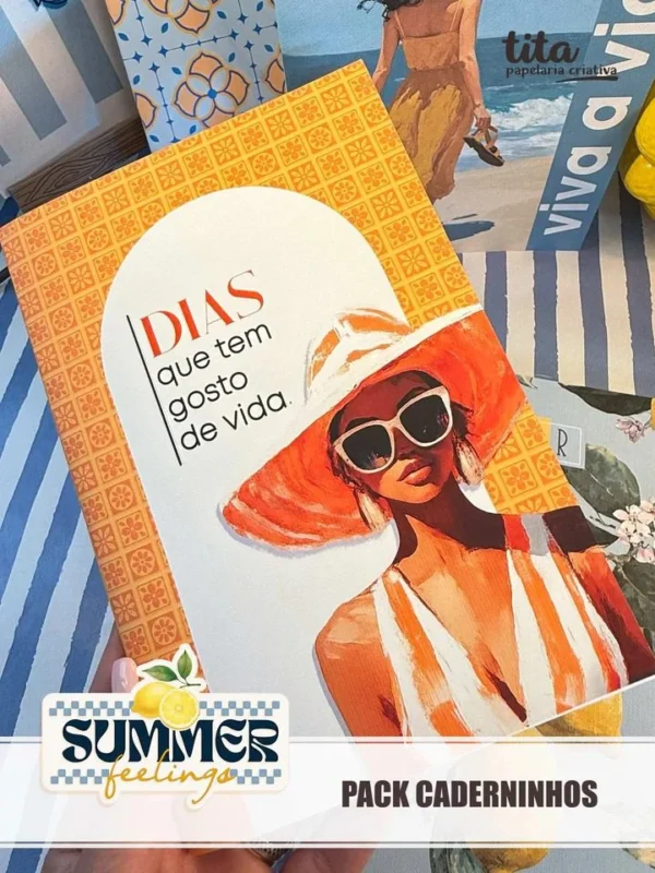 Summer Feelings – Pack Caderninhos (Tita) - Imagem 6