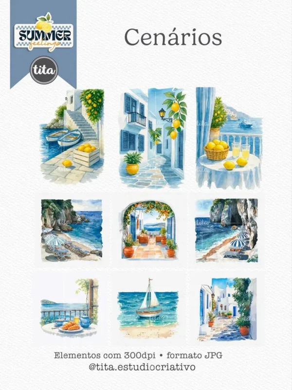 Summer Feelings – Combo Ilustrações (Tita) - Imagem 4