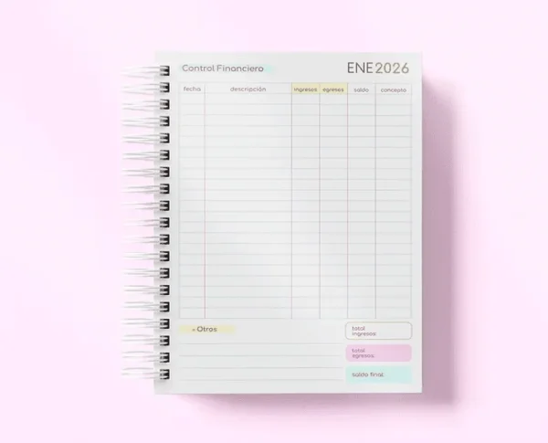 Agenda A5 2026 em Espanhol (Estúdio G19) - Imagem 5