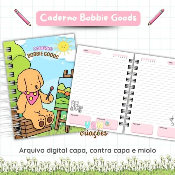 Coleção Caderno Bobbie Goods 1 - Imagem 4