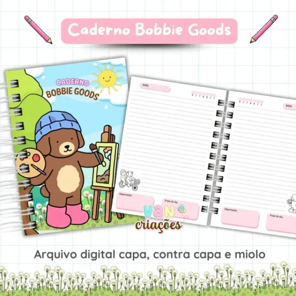 Coleção Caderno Bobbie Goods 1 - Imagem 3