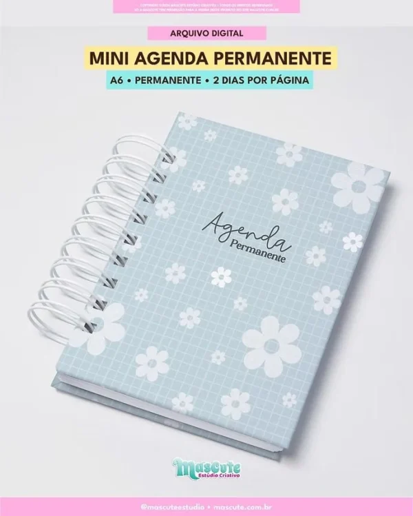 Mini Agenda Permanente – A6 2DPP