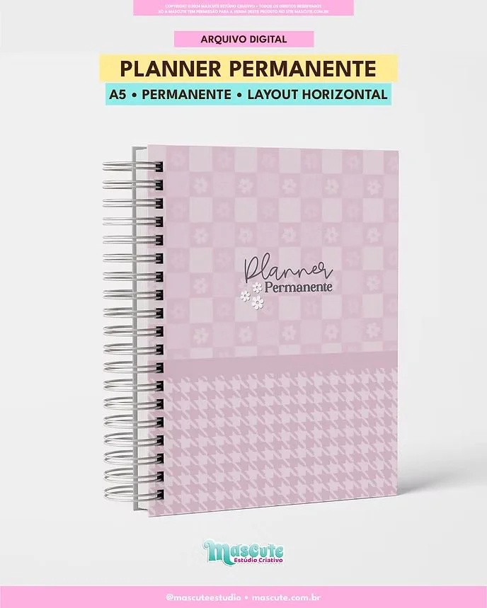 Planner Permanente – A5 Horizontal
