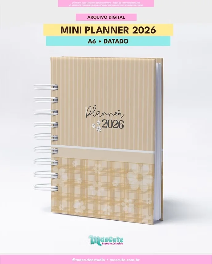 Mini Planner 2026 - A6