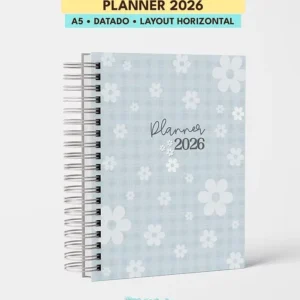 Planner Datado 2026 – A5 Horizontal