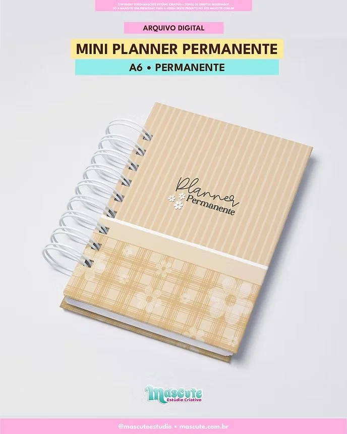 Mini Planner Permanente – A6