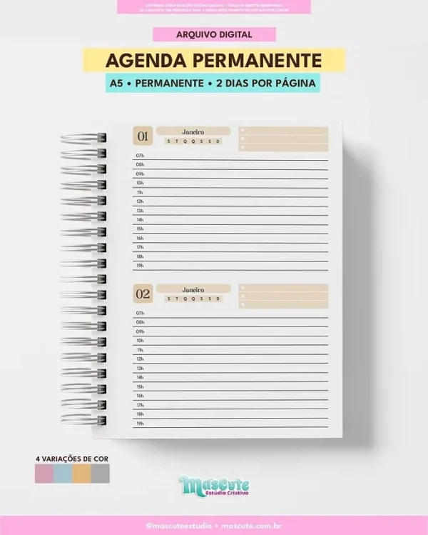 Agenda Permanente – A5 2DPP - Imagem 4