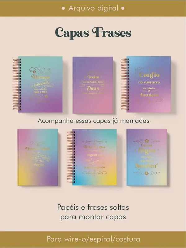 Combo Capas Frases - Imagem 8