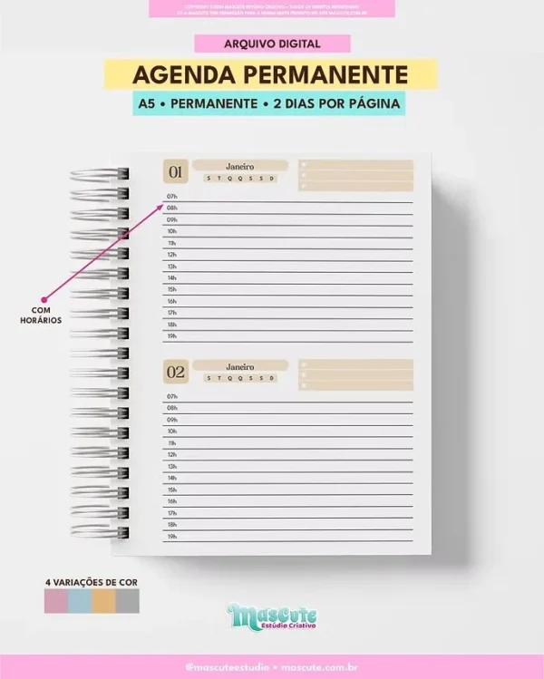 Agenda Permanente – A5 2DPP - Imagem 3
