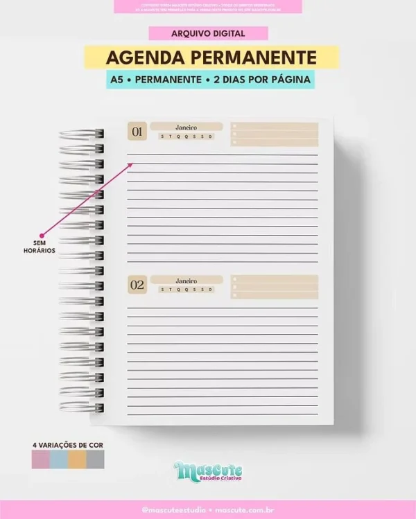 Agenda Permanente – A5 2DPP - Imagem 6