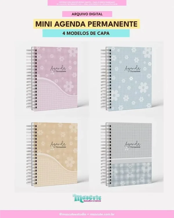 Mini Agenda Permanente – A6 2DPP - Imagem 2
