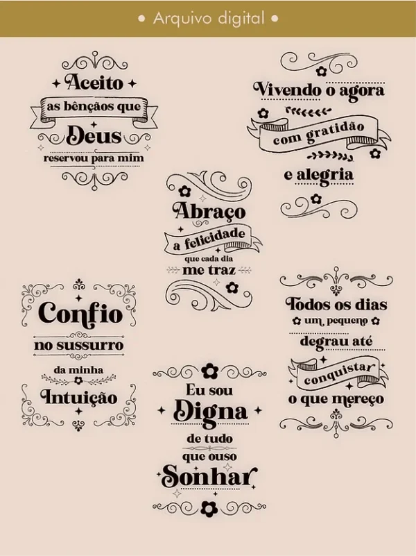 Combo Capas Frases - Imagem 6
