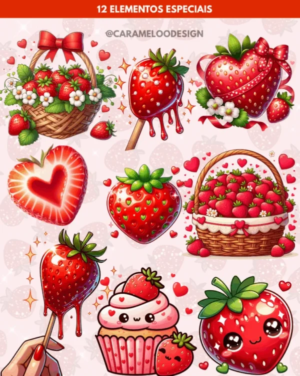 Morango do Amor – Kit Digital - Imagem 5