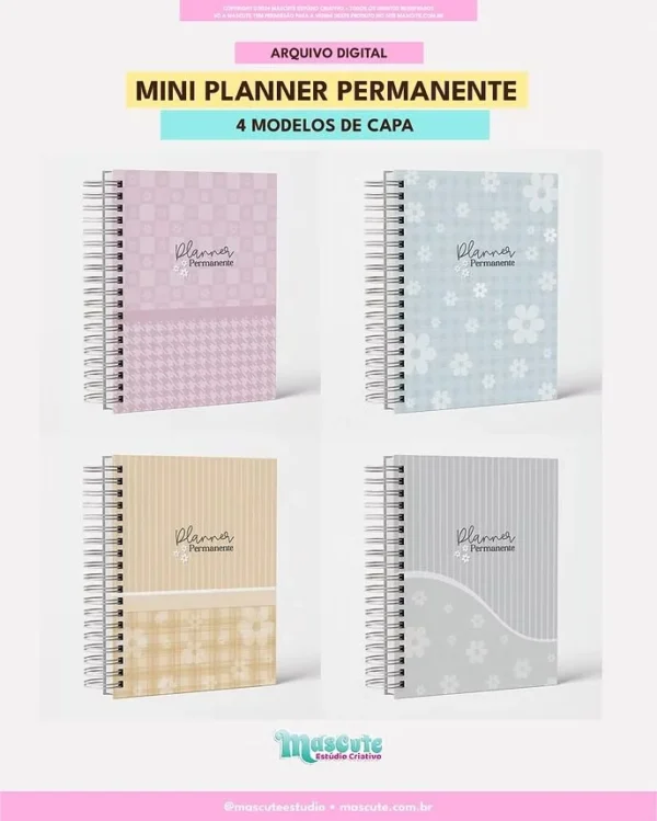 Mini Planner Permanente – A6 - Imagem 3