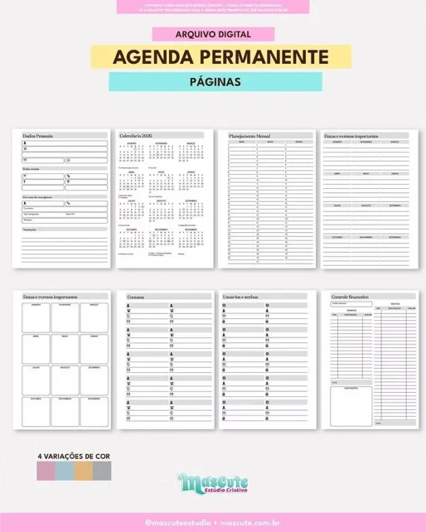Agenda Permanente – A5 2DPP - Imagem 5