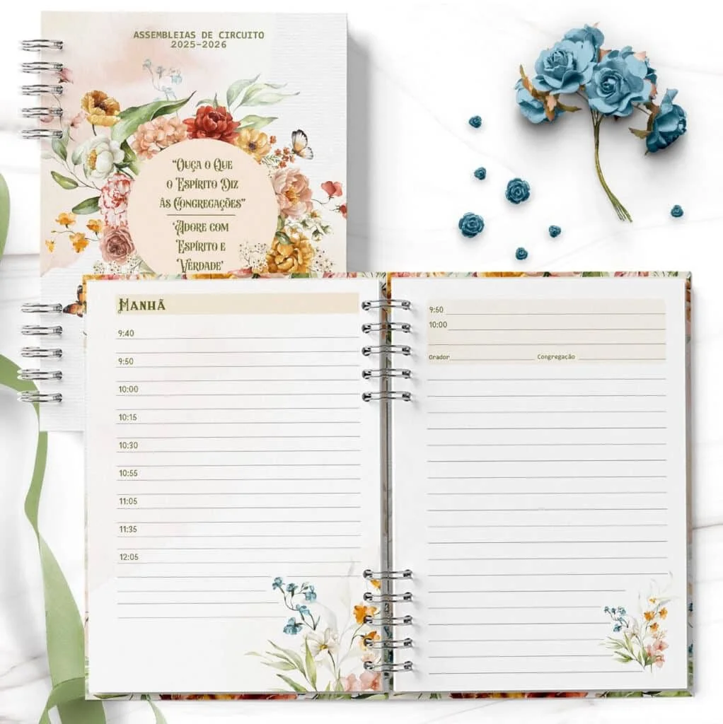 Caderno Assembleias Circuito 2025 e 2026 SEM OS TEMAS (Bicho Papel) - Imagem 2