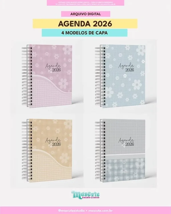 Agenda Datada 2026 – A5 1DPP - Imagem 2