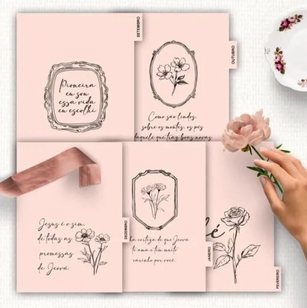 Planner da Pioneira SET2025 a AGO2026 e Planner 2026 Completo (Bicho Papel) - Imagem 2