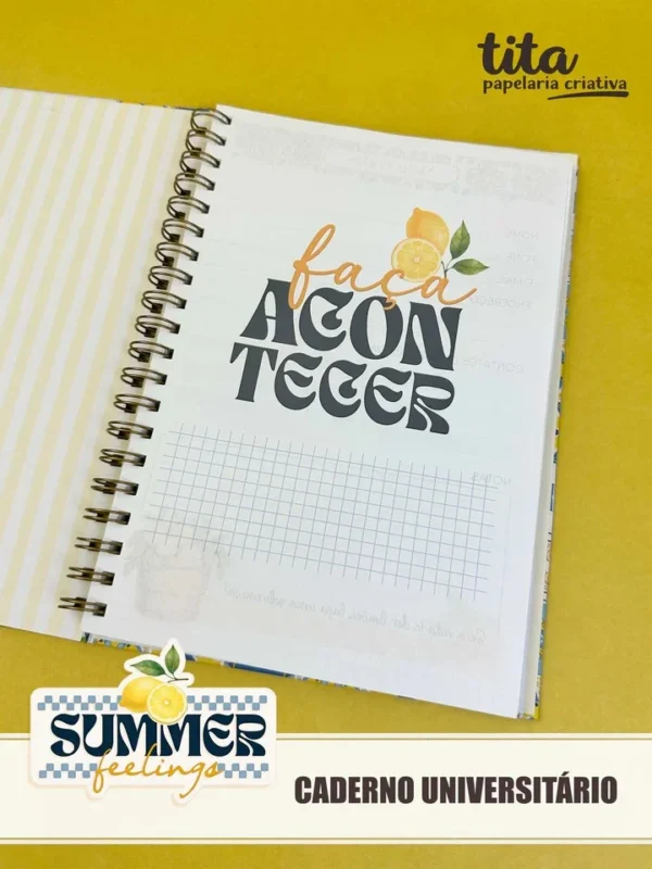Summer Feelings – Combo Encadernação (Tita) - Imagem 11