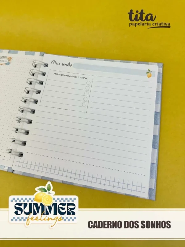Summer Feelings – Combo Encadernação (Tita) - Imagem 6
