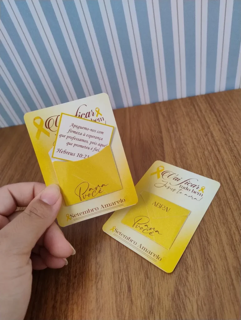 Kit Setembro amarelo