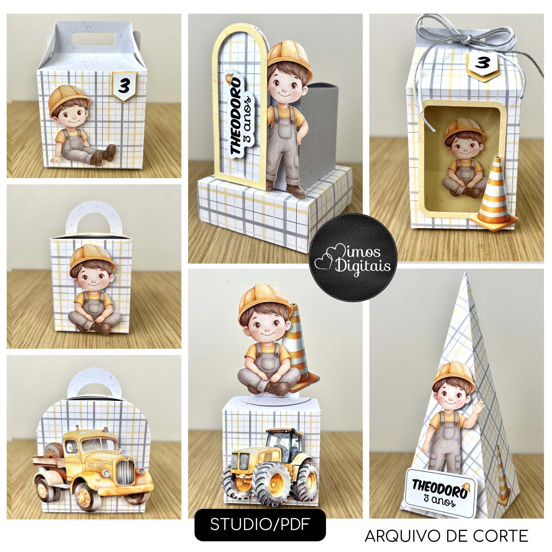 CONSTRUÇÃO AQUARELA - KIT DE FESTA