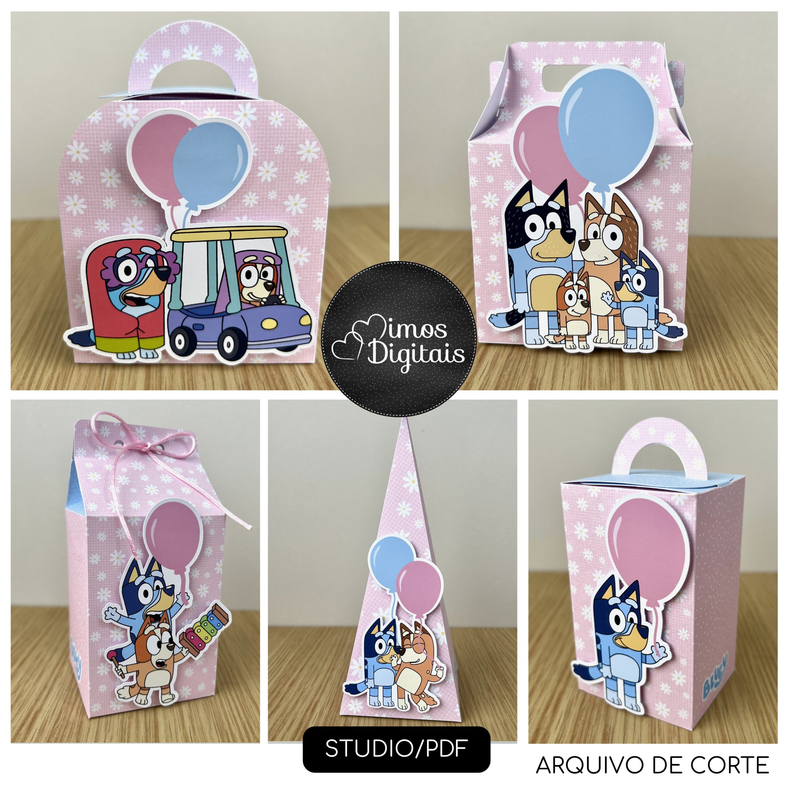 BLUEY MENINA - Kit Festa Pronta